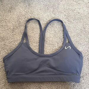 Stylish Gray Sports Bra